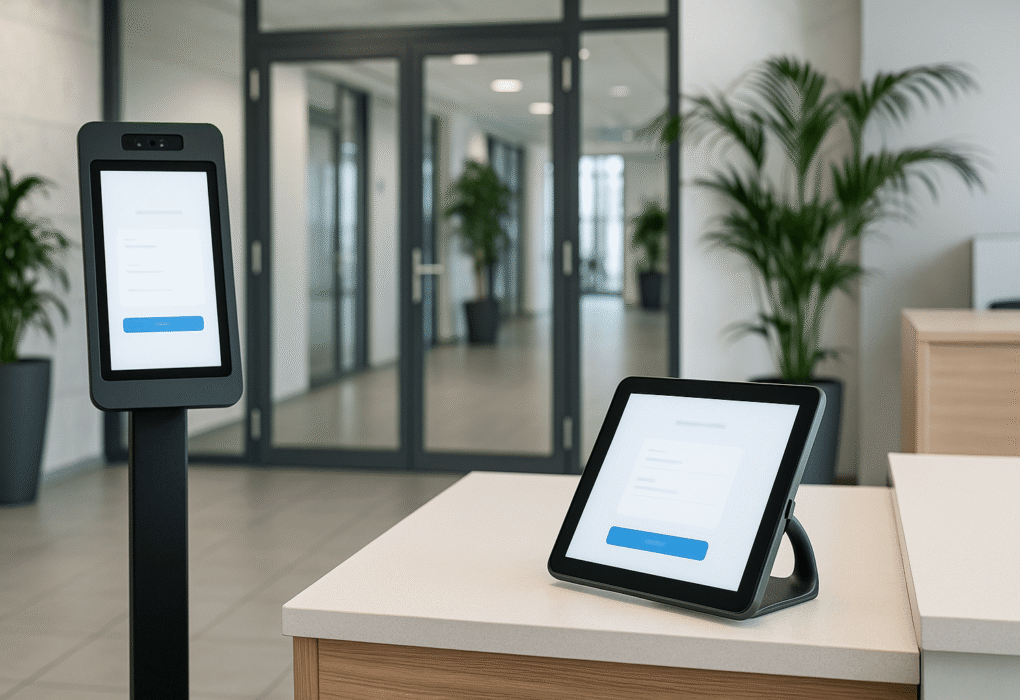 digitaal bezoekersregistratie systeem